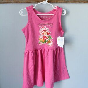 Strawberry Shortcake Size XS 4-5 Jersey Dress